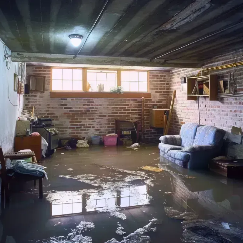 Flooded Basement Cleanup in Meridian Station, MS